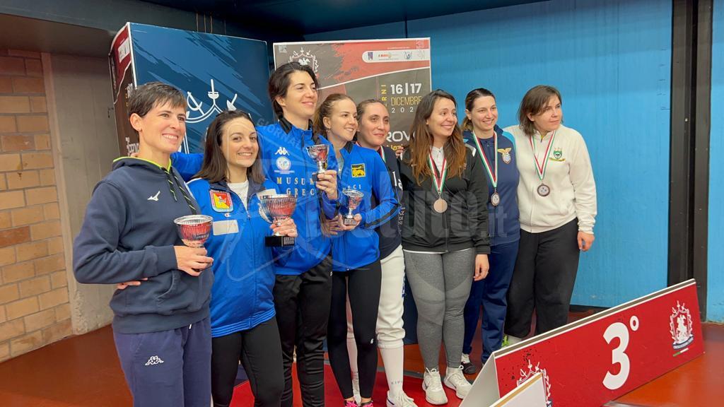 Scherma Trionfante a Terni, il Discobolo Sciacca al Top con Savona e Becchina