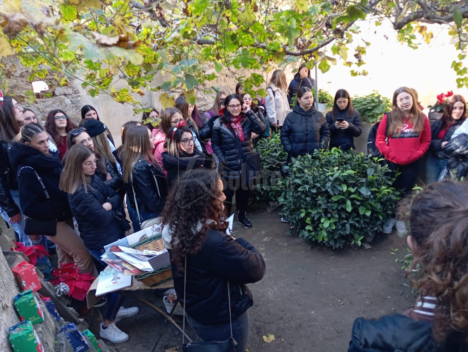 Giornata di formazione per 2 classi del Don Michele Arena al Giardino Scandaglia