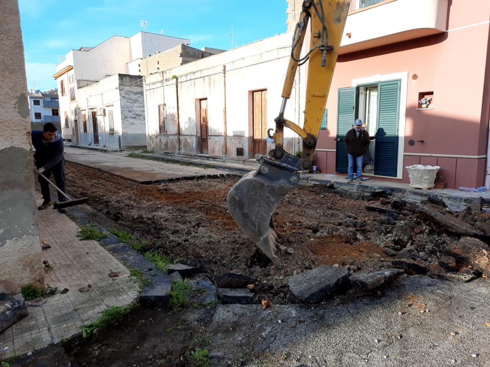 Lavori alle reti idriche di Montevago, Sambuca, Lucca, Montevago e San Giovanni Gemini