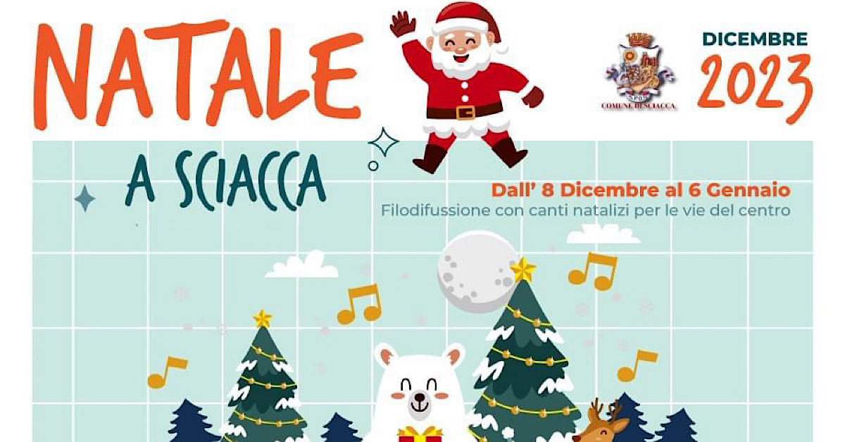 Natale a Sciacca, al via il programma con musica e intrattenimento