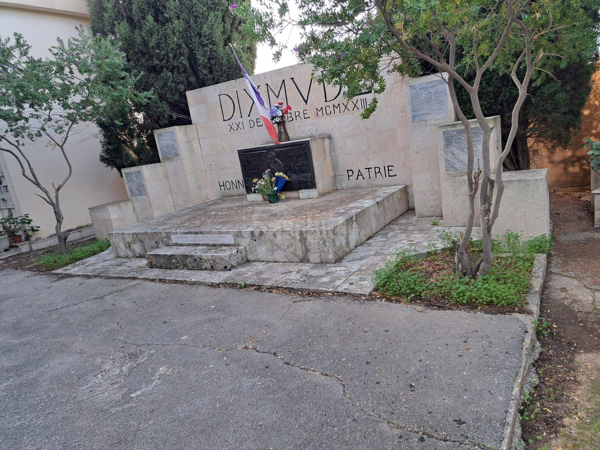 Centenario Dixmude, si restaura il monumento al cimitero di Sciacca