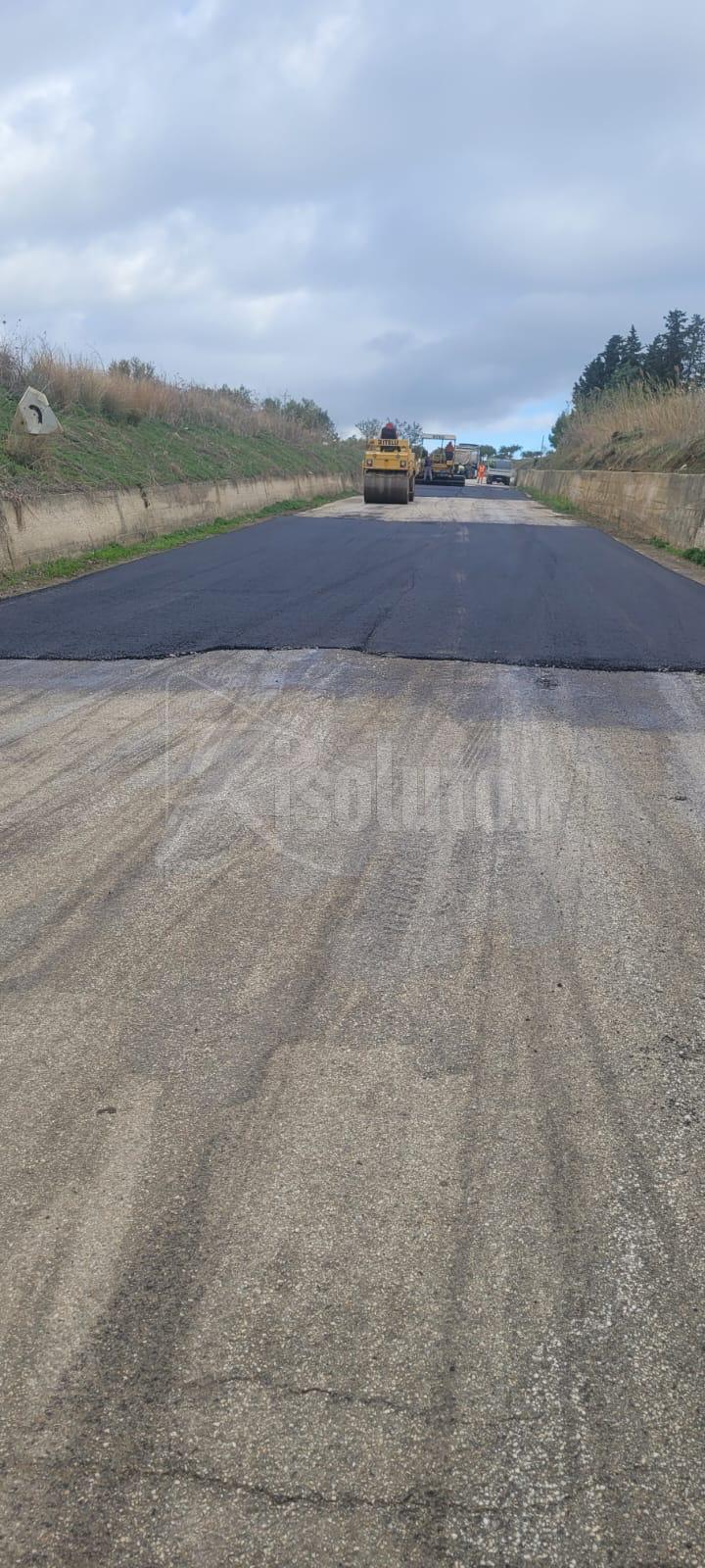 Manutenzione strade rurali, si asfalta la Sciacca-Sambuca