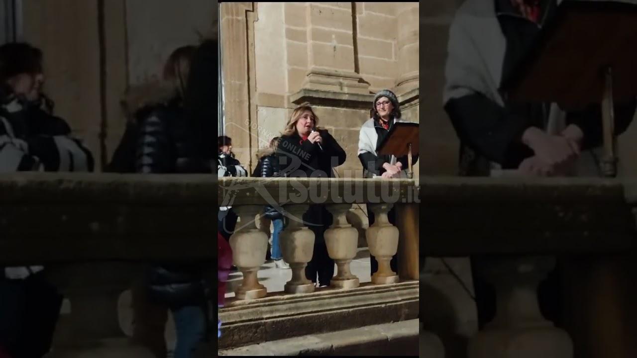 "Un Minuto di Rumore", ieri iniziativa anche a Sciacca contro la violenza di genere (Video)