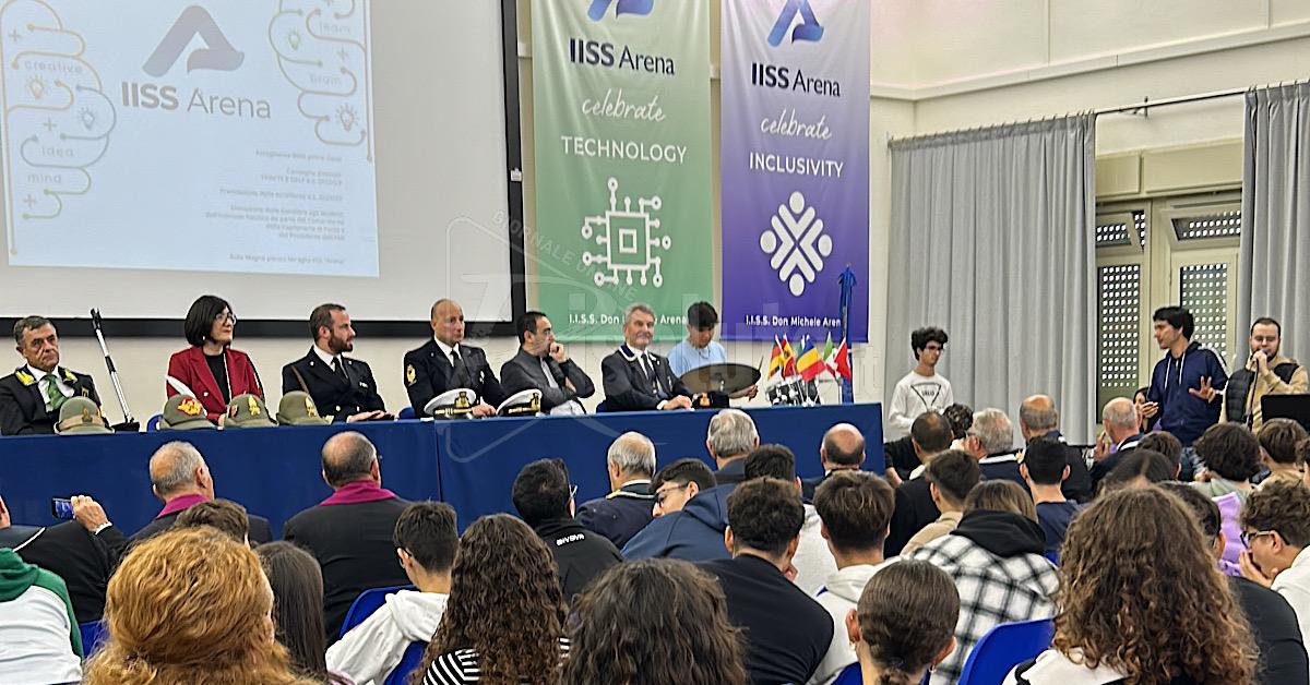 Festa di inizio anno scolastico all’istituto Arena di Sciacca (Video)