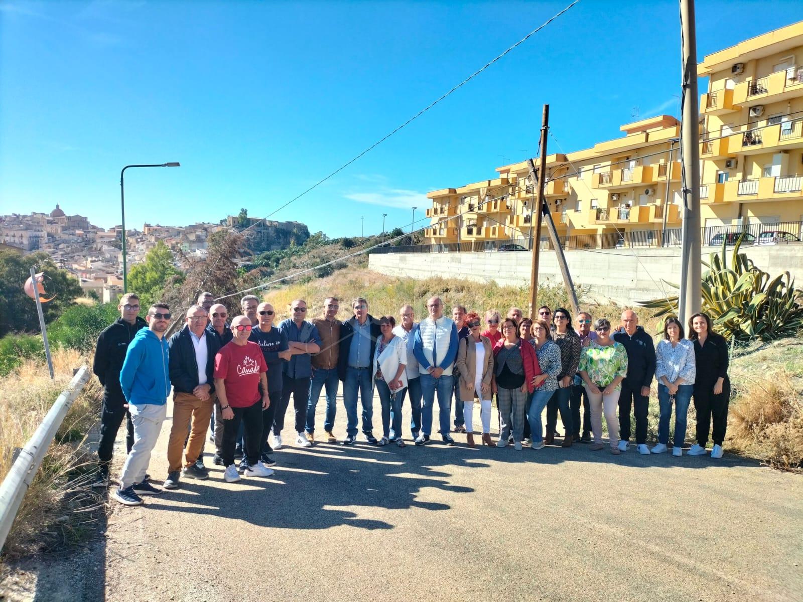 Frana Cantamatino a Siculiana, inagibile strada per via di fuga e i residenti chiedono di accelerare i tempi per il ripristino