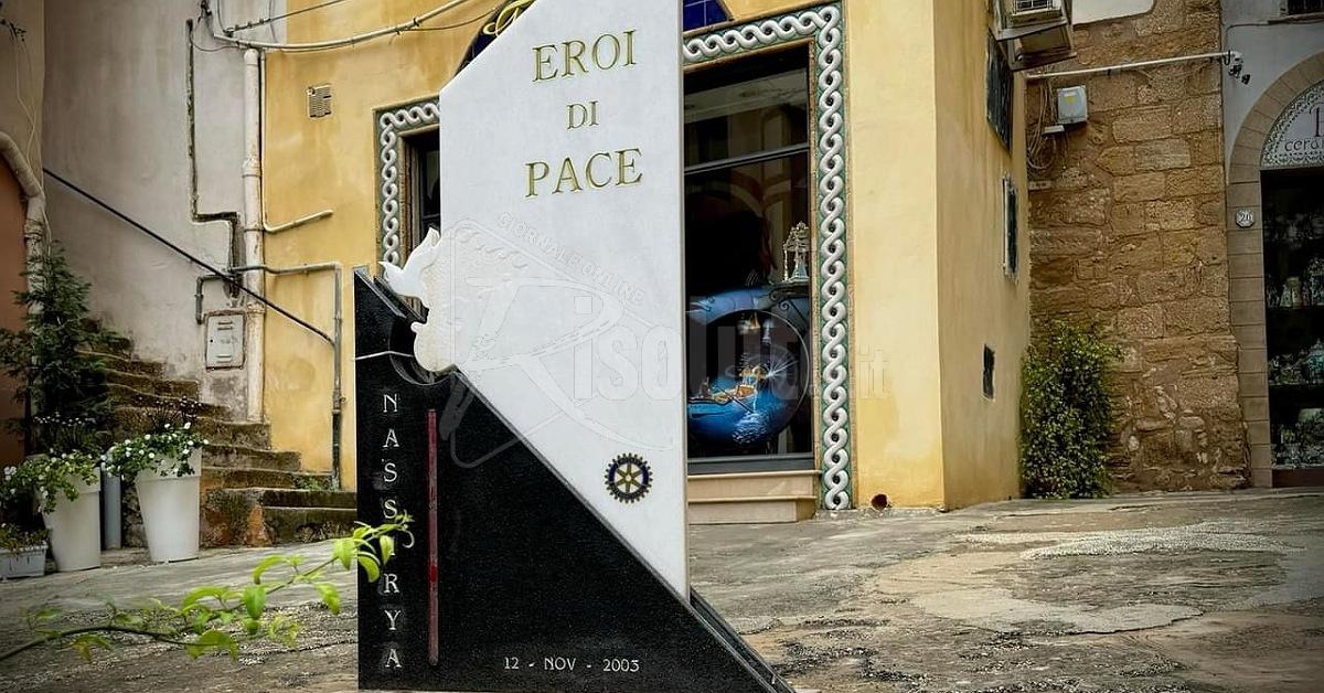 L’omaggio di Sciacca ai morti di Nassiriya a 20 anni dalla strage (Video)