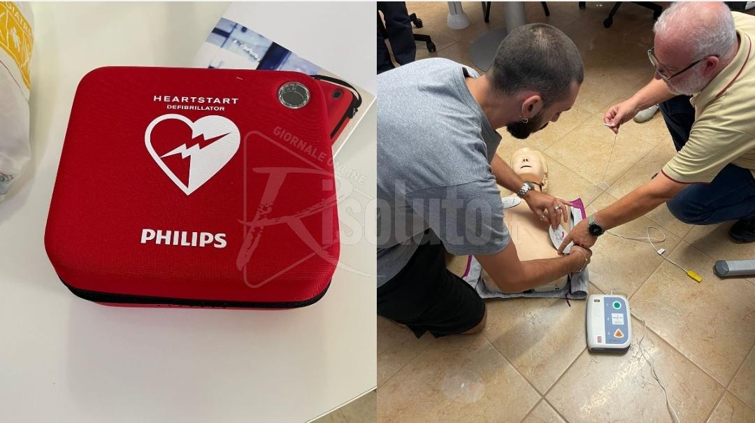 Sup Ribera acquista un defibrillatore grazie ad una raccolta fondi