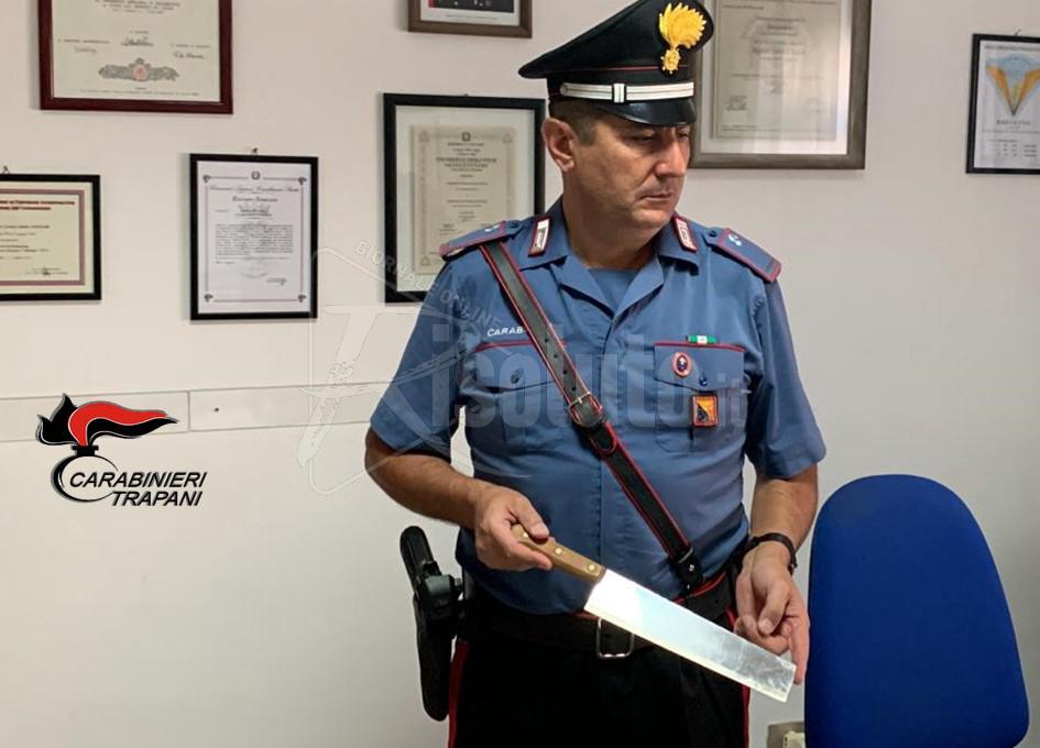 Scaglia il cane contro i carabinieri e prova a colpirli con una mannaia, arrestato per tentato omicidio un 25enne