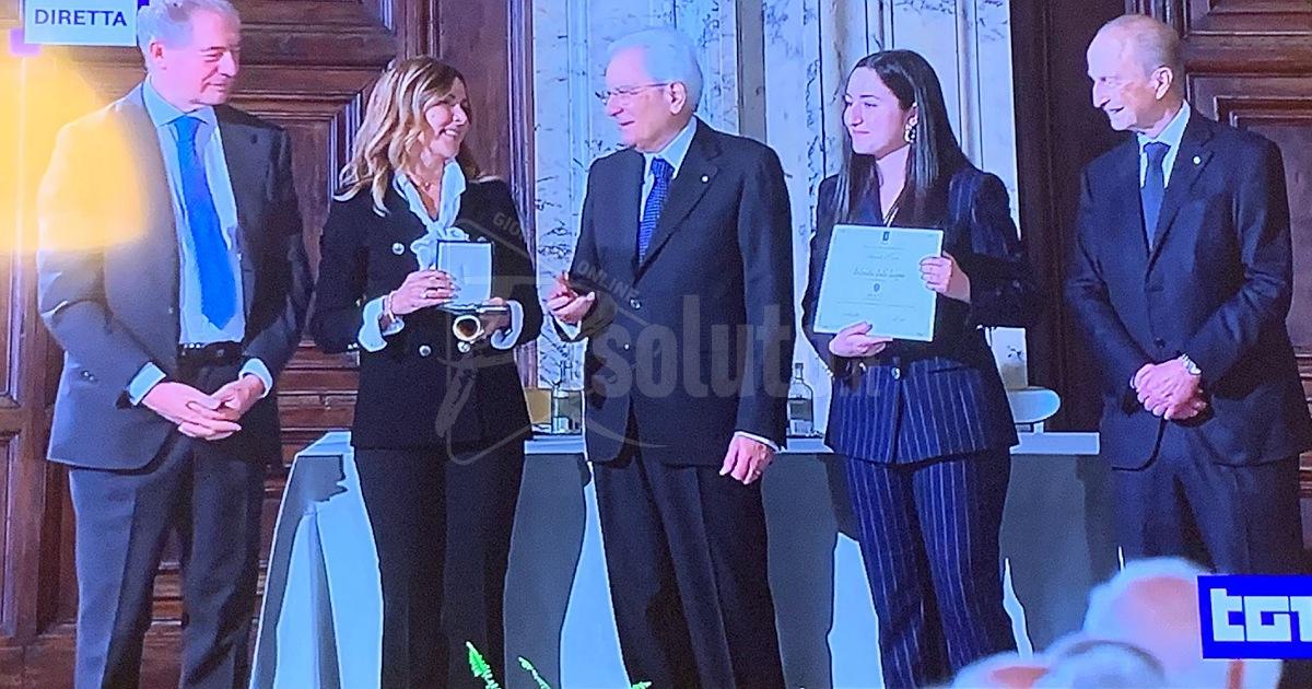 La studentessa del "Fazello" Antonietta Cacioppo da oggi Alfiere del Lavoro