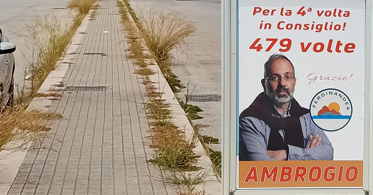 Ambrogio ancora assente in consiglio comunale: "La giunta trascura la Perriera"