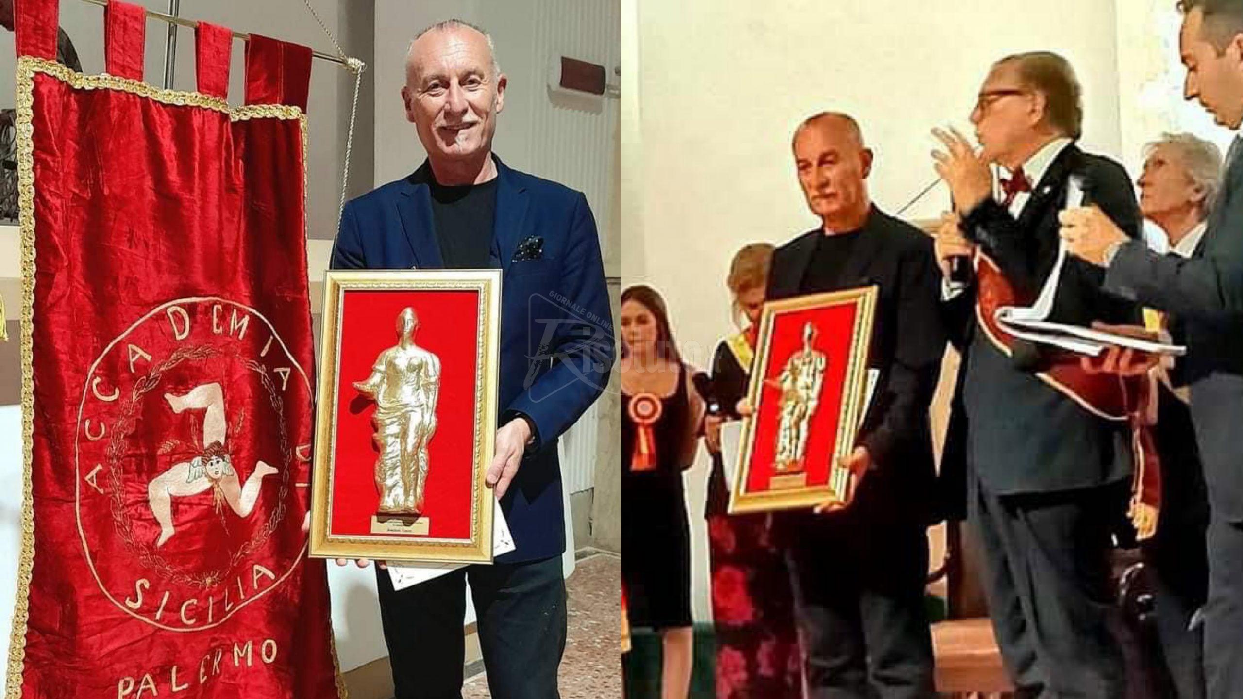 “Premio Internazionale Morgantina” a Tanino Bonifacio