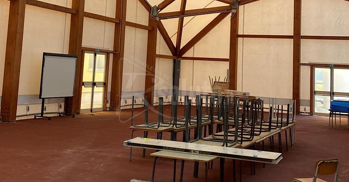 Menfi, al via i lavori di prevenzione antincendio per la palestra del plesso Norino Cacioppo 