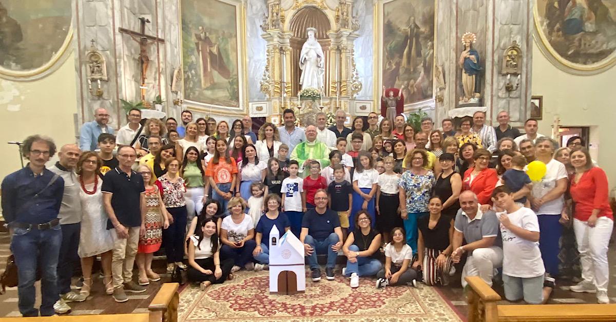 Sciacca, benedizione degli zaini per i bambini alla Basilica di San Calogero