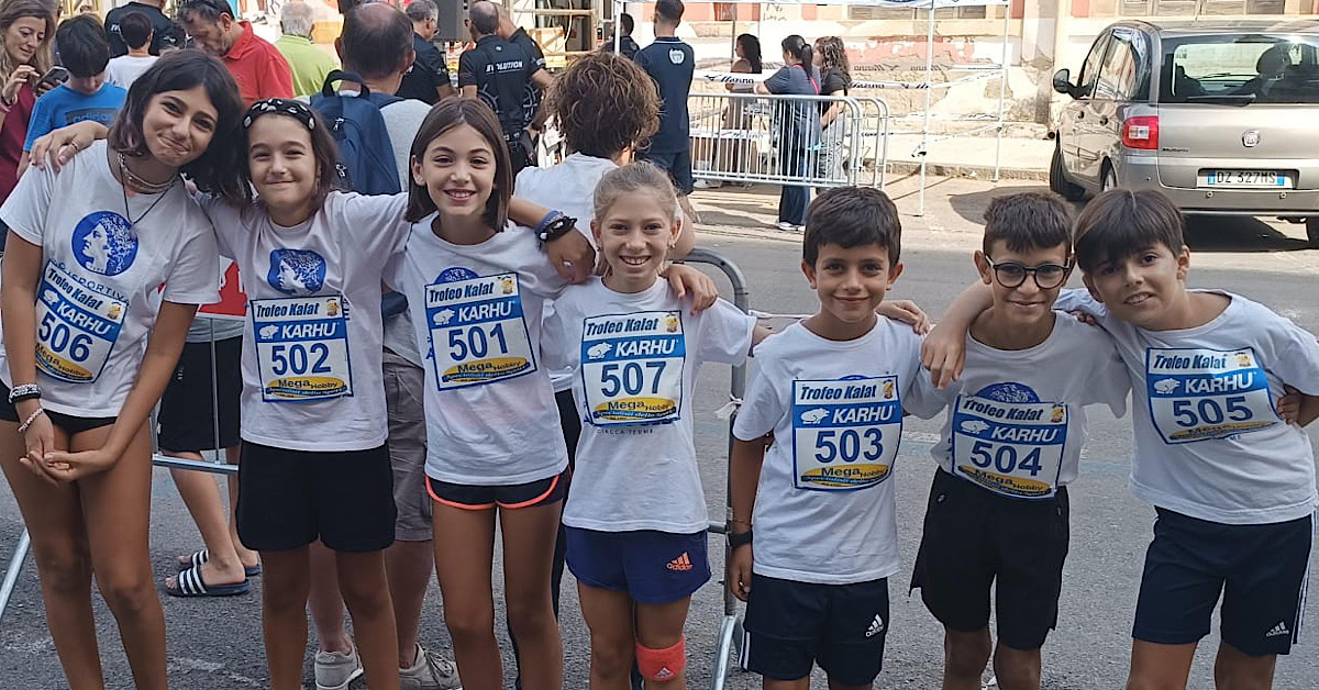 Bene la polisportiva “Agatocle Sciacca” ai campionati regionali giovanili a Caltanissetta 