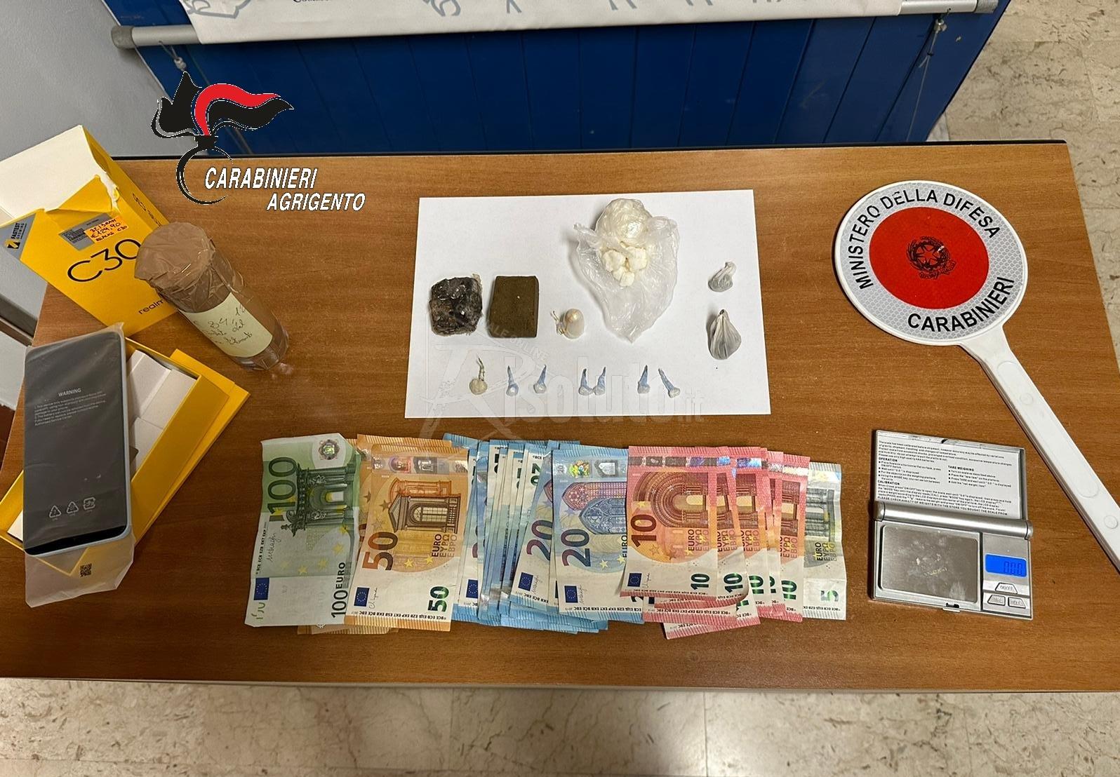 Operazione "Take away" a Ribera, smantellato spaccio di droga in viale Europa