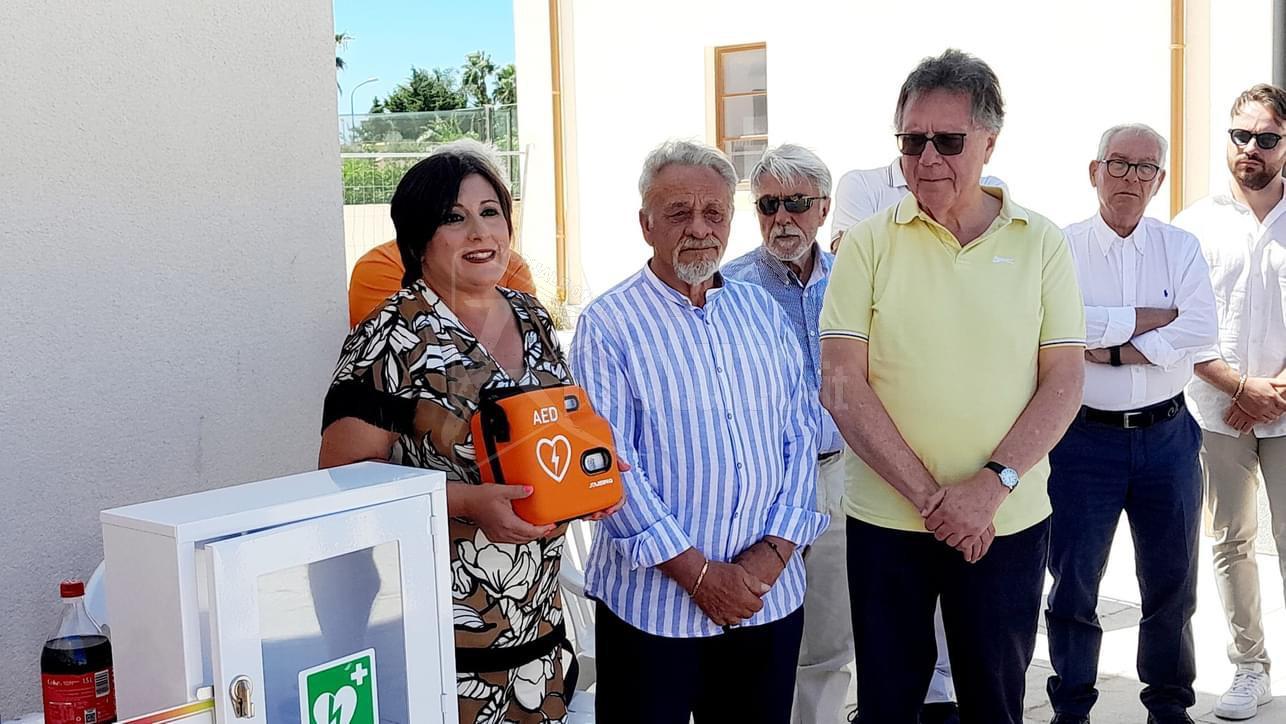 Il Rotary club Ribera dona un defibrillatore all’associazione “Pro Borgo”