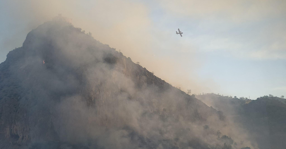 Ancora rischi incendi in Sicilia, allerta per domani su Catania, Enna, Palermo e Siracusa