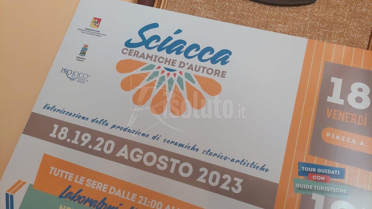 Tre giorni di valorizzazione della ceramica d'autore a Sciacca grazie a un finanziamento regionale (Video)