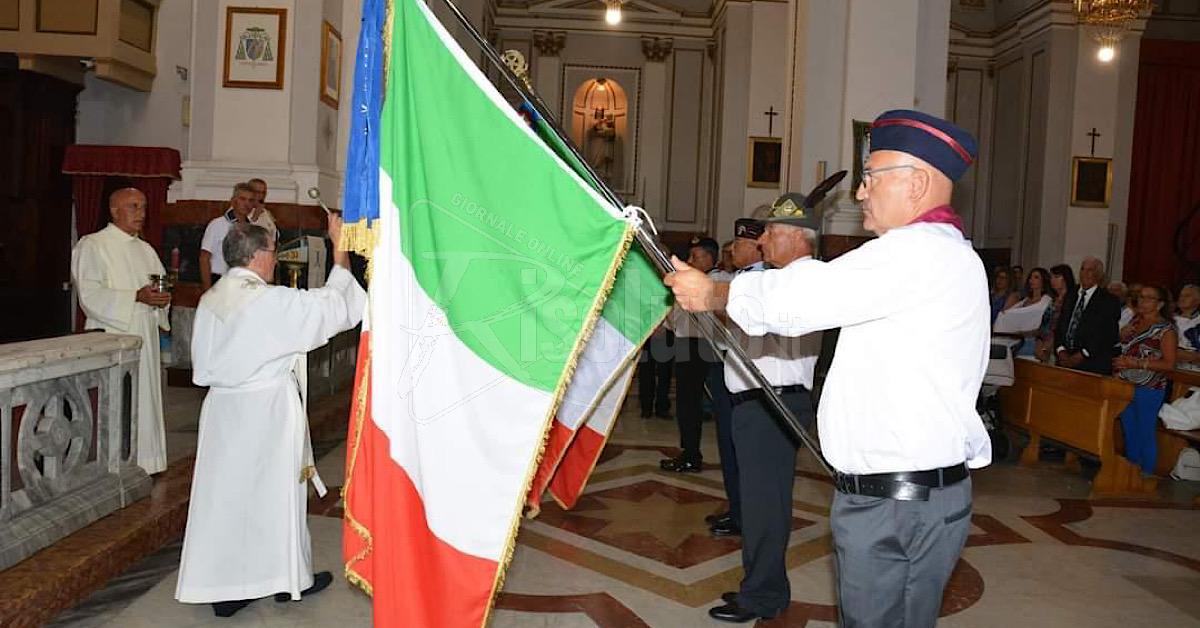 Sciacca, benedizione delle bandiere delle associazioni nazionali d’Arma