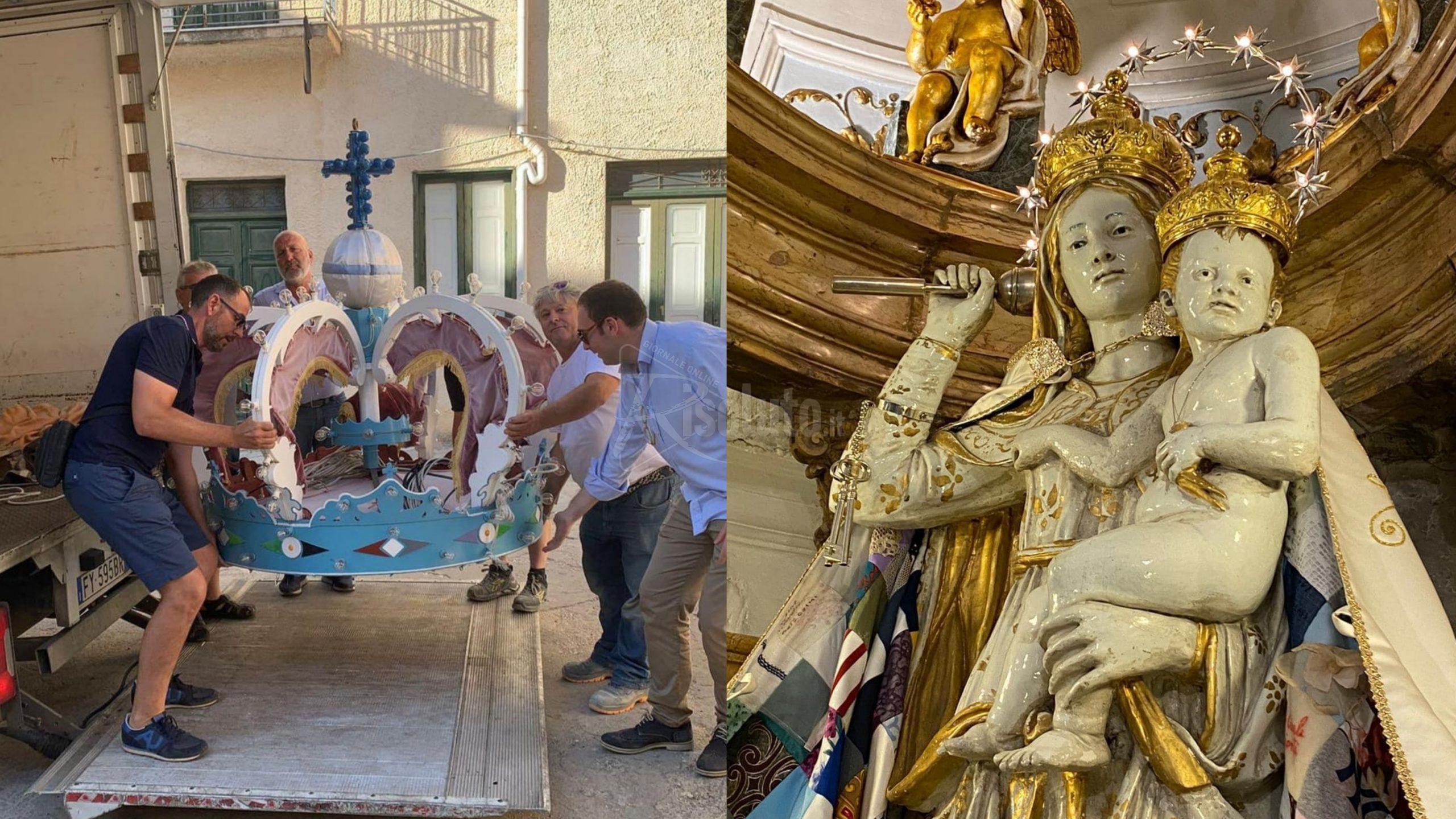 "Un pezzo" di Sambuca alla festa della Madonna del Soccorso a Castellammare