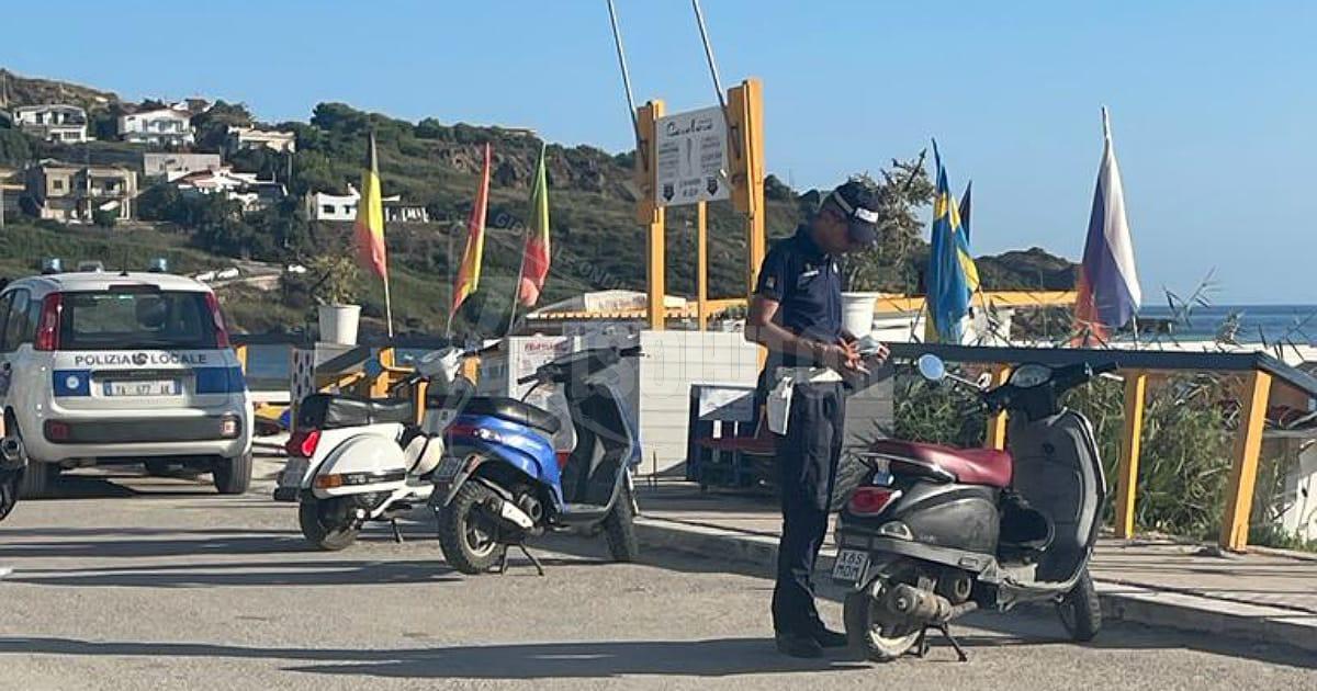 Raffica di multe questa domenica alla spiaggia di San Marco