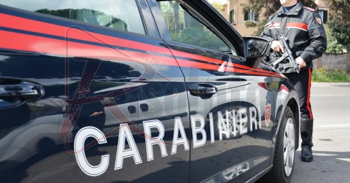 Anziano arrestato dai carabinieri per un incendio