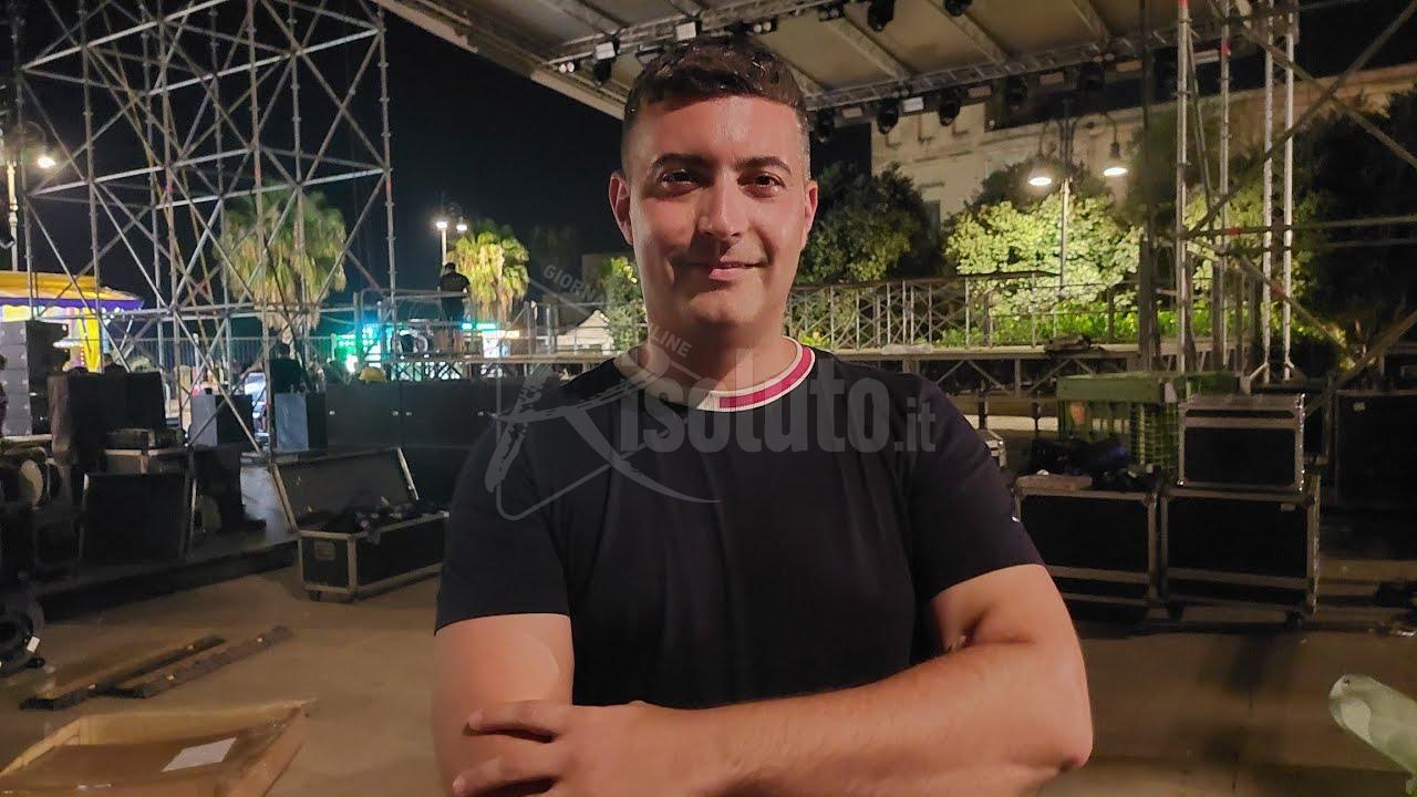 In allestimento il palco in piazza Scandaliato per il Green Valley Pop Fest (Video)