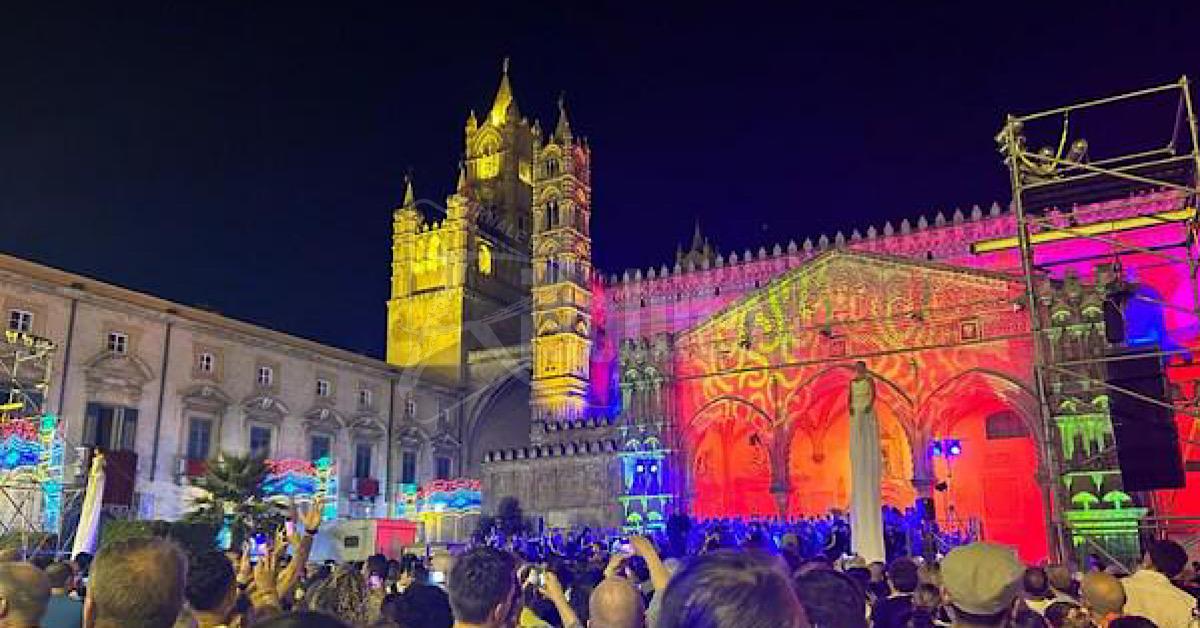 Piede schiacciato durante i festeggiamenti di Santa Rosalia a Palermo, amputato un dito 