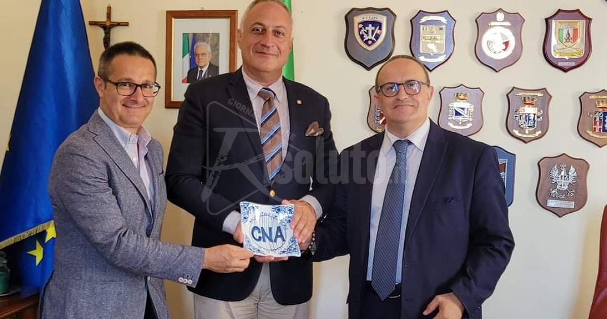 Incontro tra i vertici provinciali CNA di Agrigento e il neo Prefetto