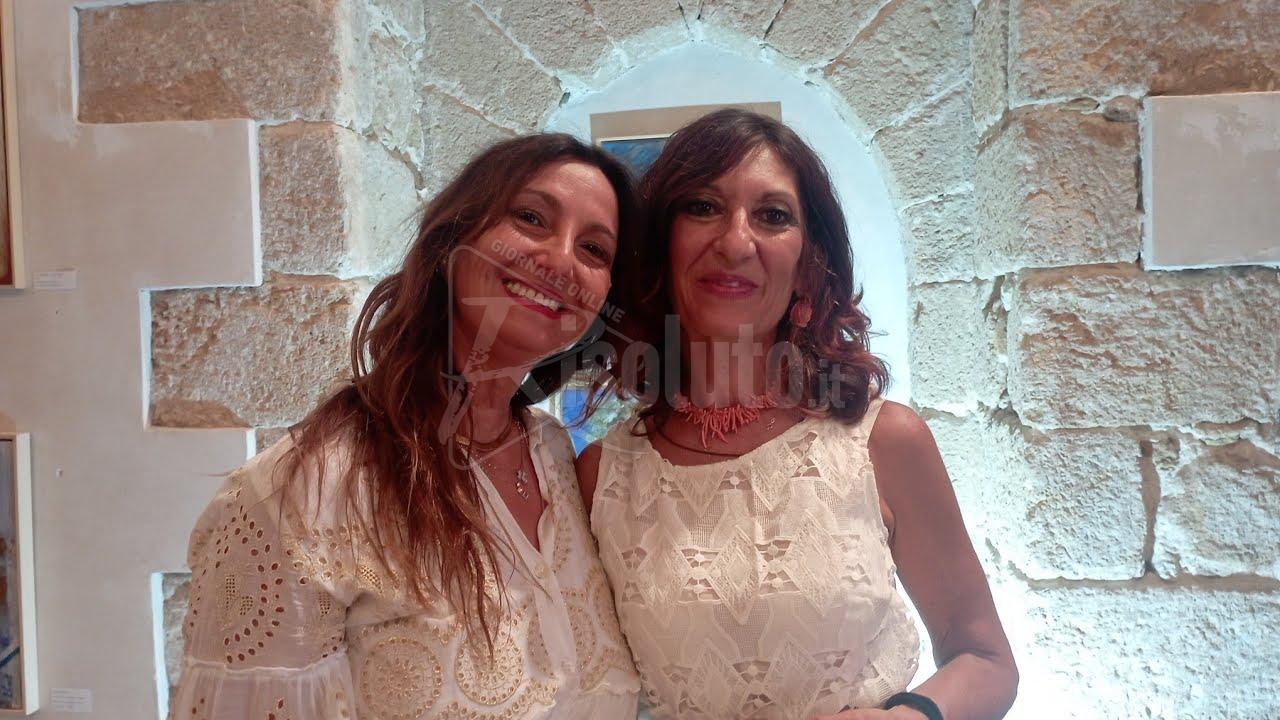 Viaggio nel Mediterraneo grazie a due artiste saccensi, mostra nell'ex chiesa di Sant'Antonio Abate (Video)