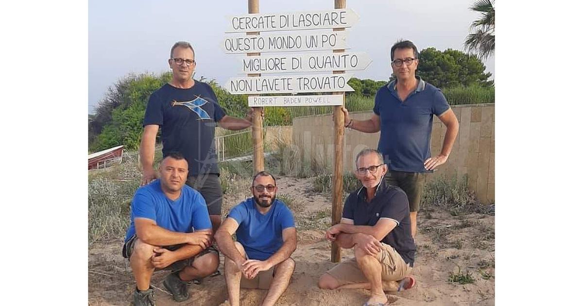 Installati a Lido Fiori di Menfi i primi 2 pannelli per un percorso meditativo in spiaggia