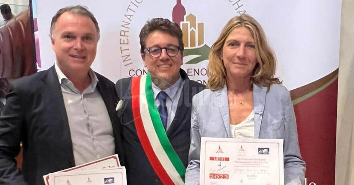 Menfi, Settesoli, Planeta e Stoccatello ricevono i premi per il miglior vino a Roma