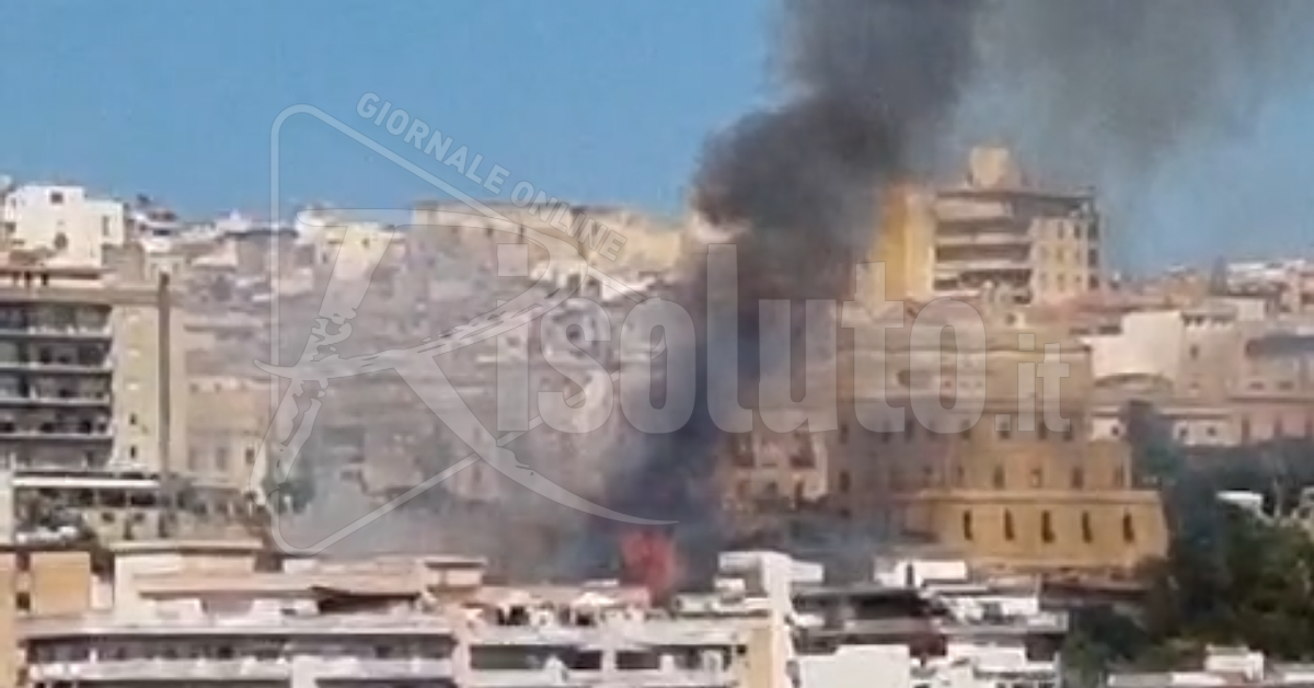 Incendi nel centro di Sciacca e in un ovile a Menfi (Video)