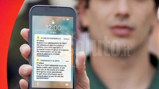 Test del nuovo sistema di allerta in Sicilia, alle 12 suoneranno tutti i cellulari della Sicilia