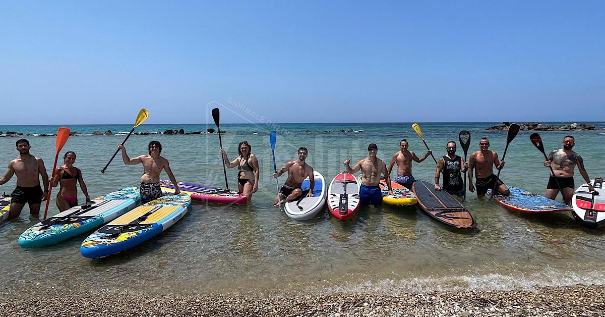 Corsi per istruttori di Sup nella spiaggia di Seccagrande a Ribera