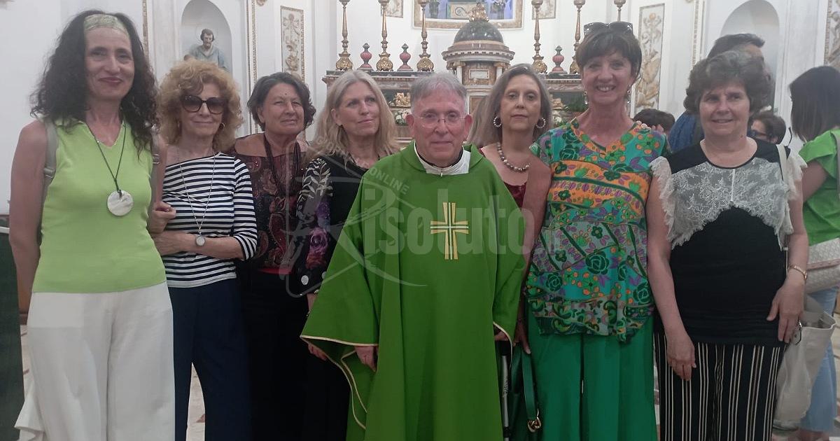 Festa a Sciacca per i 56 anni di sacerdozio di padre Pasqualino Barone