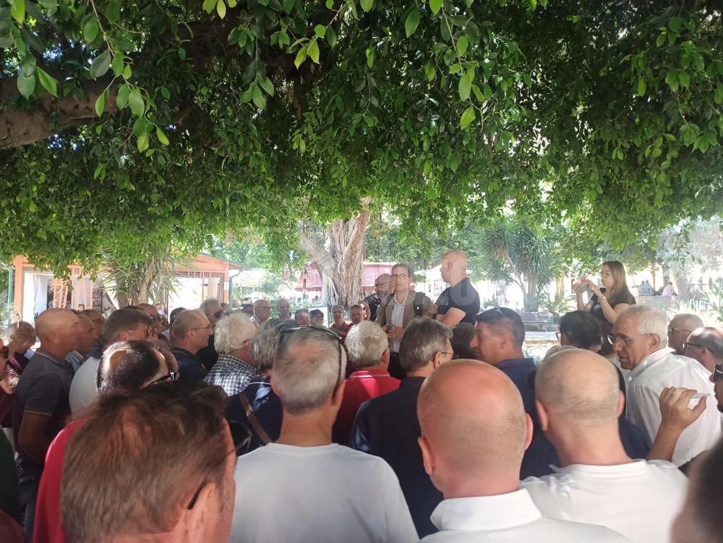 Lavoratori del consorzio di bonifica Ag3, la protesta continua