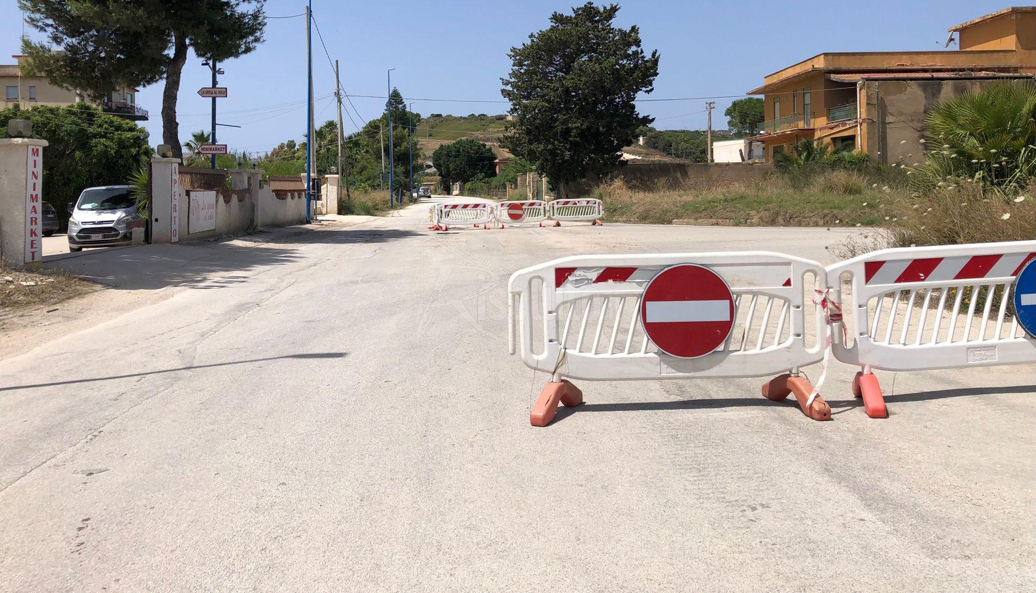 Oggi sopralluogo in via Lido a Sciacca ed entro qualche giorno la strada sarà asfaltata