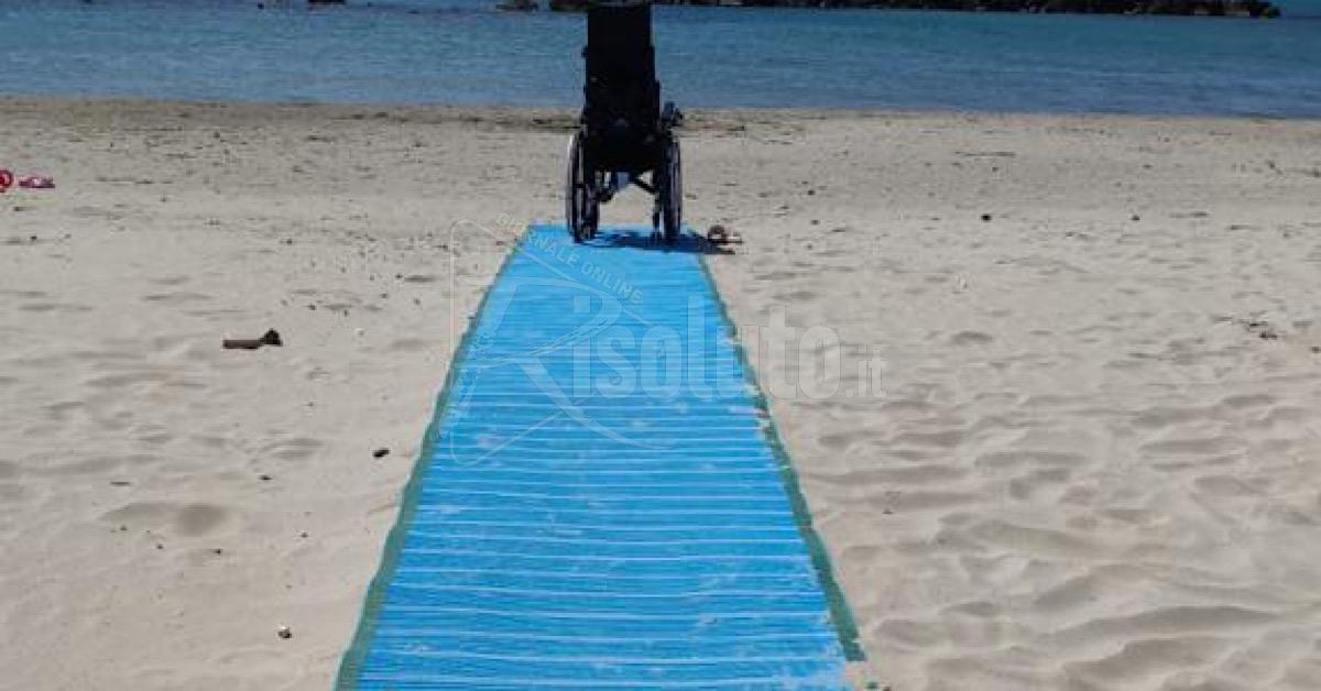 Bene alla Foggia la prima domenica di spiaggia senza barriere