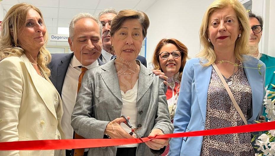 Ospedale Cervello, Volo inaugura Oncoematologia: «Governo Schifani vuole modernizzare la sanità»