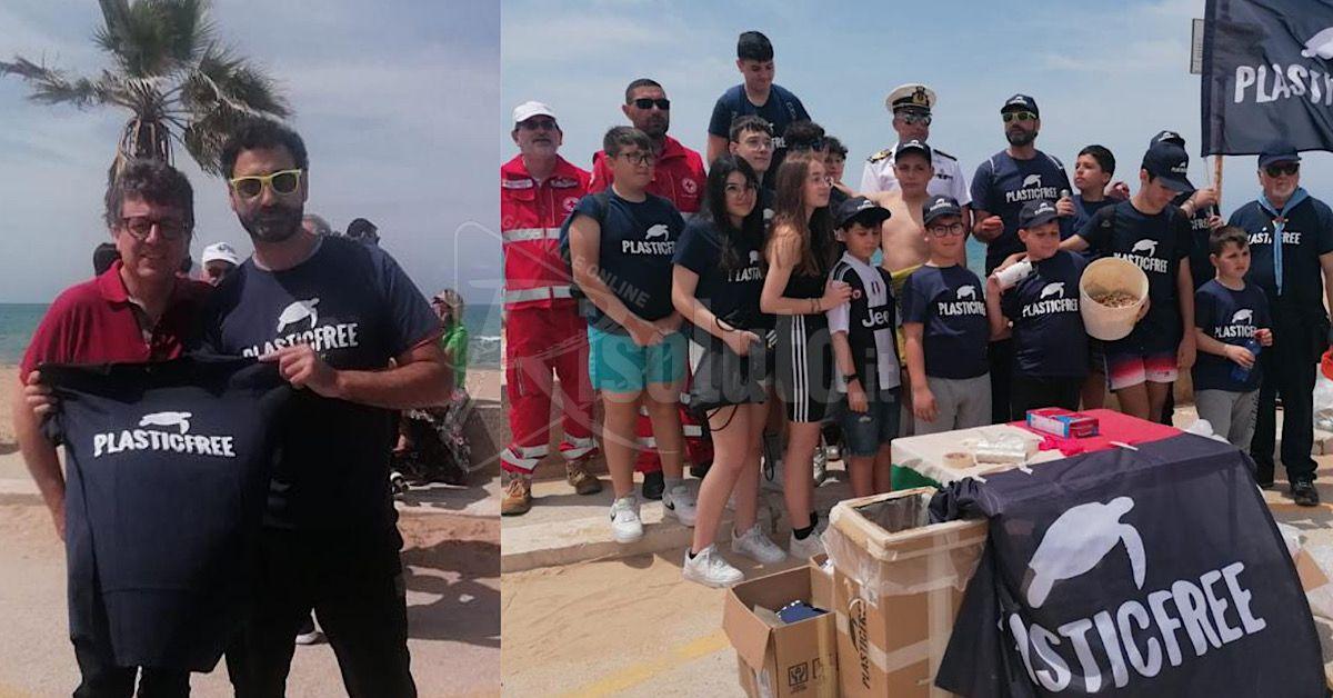 A Lido Fiori di Menfi raccolti 200 chili di rifiuti e partecipa anche il sindaco Clemente