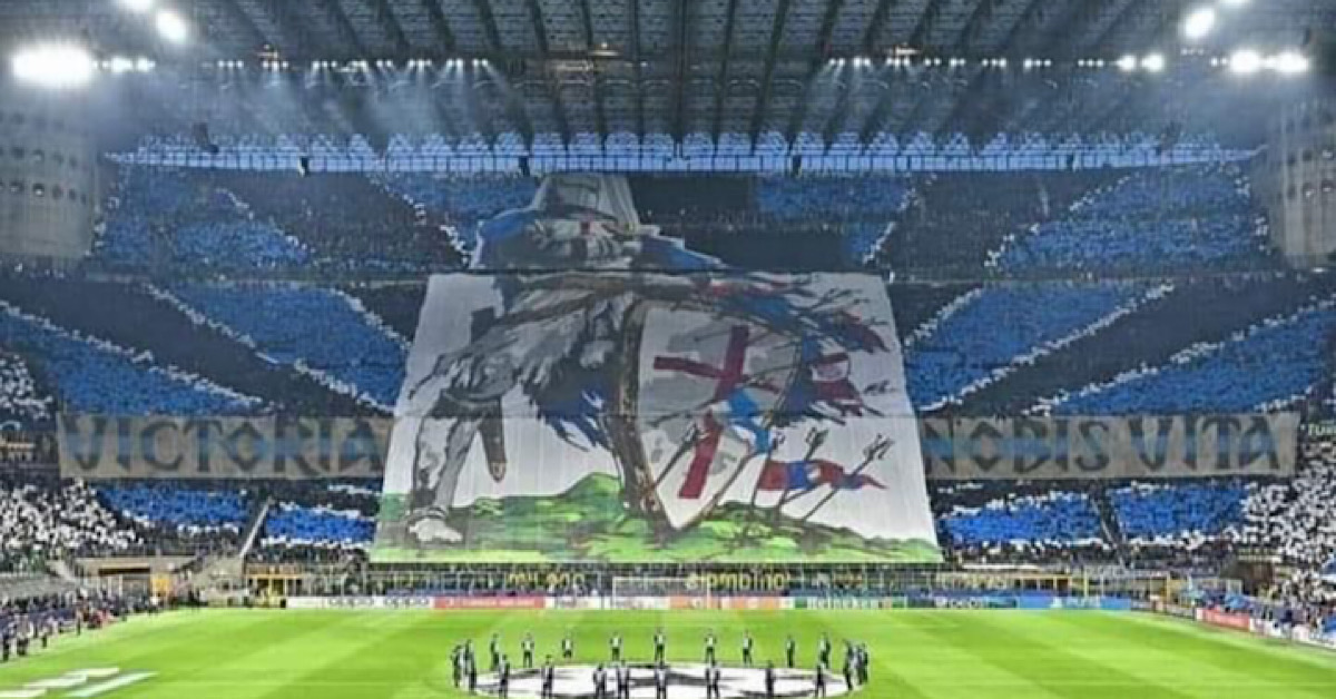 Finale Manchester City-Inter sul maxischermo della Badia Grande a Sciacca 