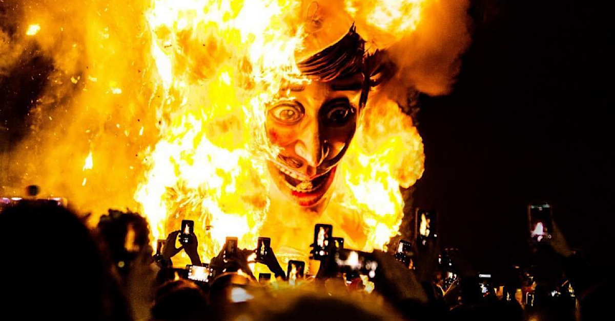 Rogo del Peppe Nappa confermato in via Allende alla fine del Carnevale di Sciacca