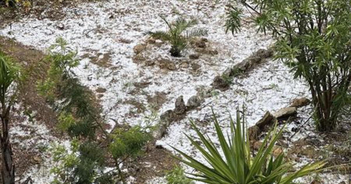 Una violenta grandinata blocca per alcune ore Santa Margherita Belice