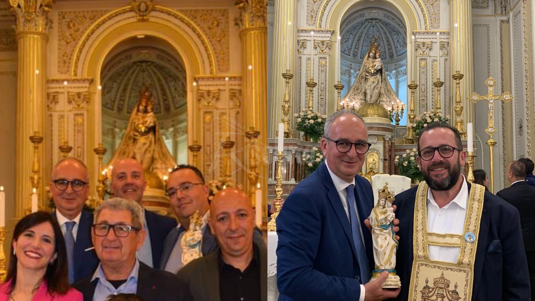 Gemellaggio a Sambuca in occasione della festa della Madonna dell'Udienza