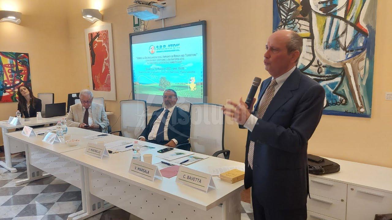 Di Mauro assicura i finanziamenti per ampliare gli impianti per i rifiuti di Sciacca e ridurre la Tari (Video)