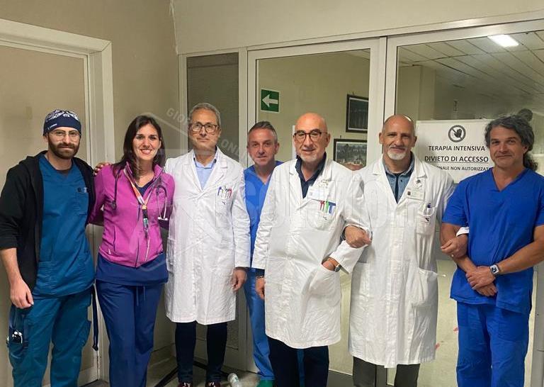 Praticata per la prima volta la purificazione del sangue nella terapia intensiva di Sciacca, salva la vita di un paziente