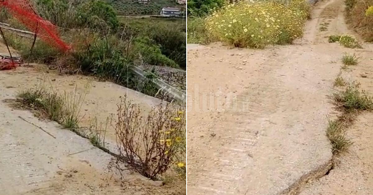 A due anni dalla frana ancora dissestata la strada Ribera-Poggio Diana, interrogazione di Inglese