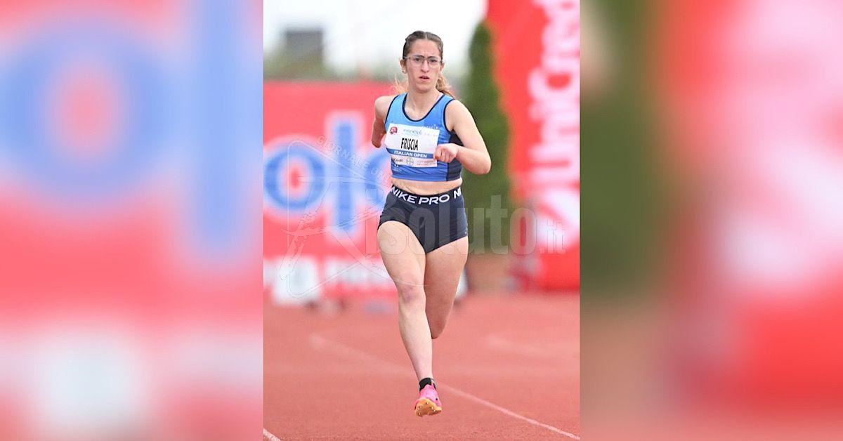 Domenica di gioia per la saccense Alessia Friscia che stabilisce un nuovo record