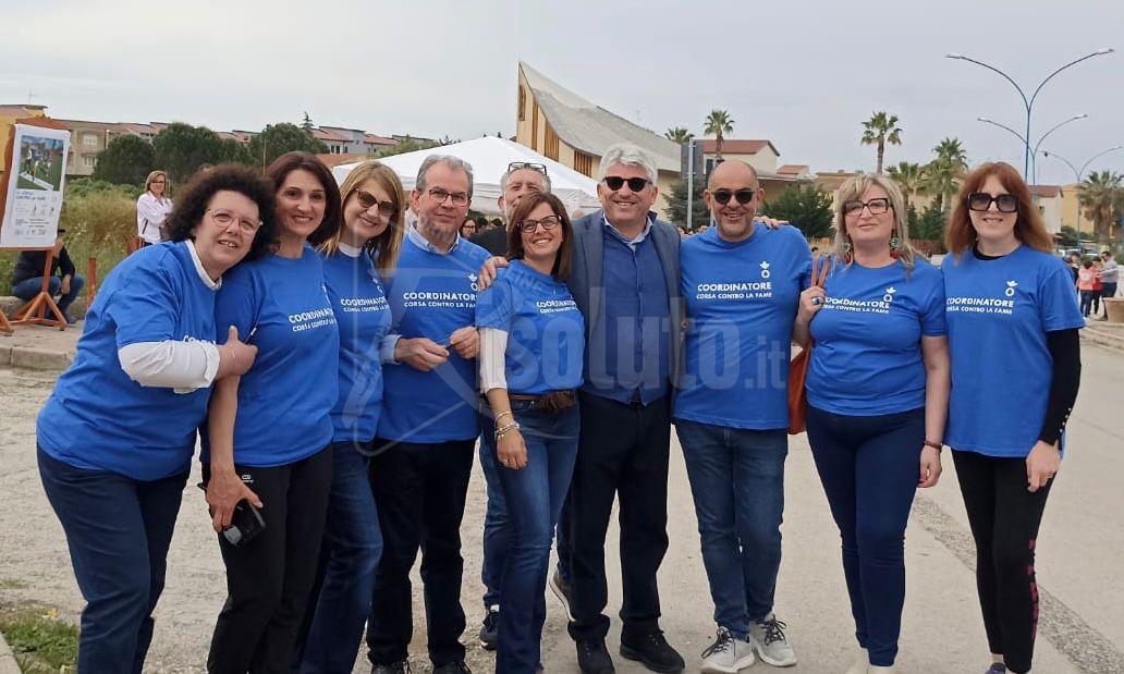 Solidarietà, 400 alunni alla "Corsa contro la fame" a Ribera